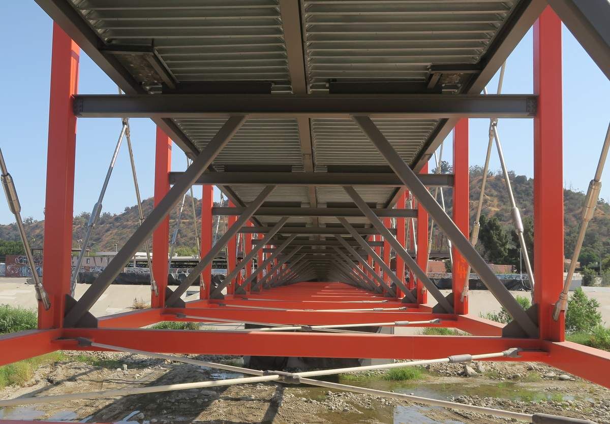 Taylor Yard Bridge underneath